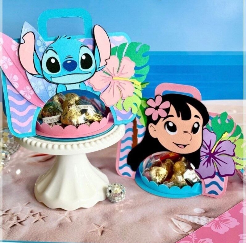 Arquivo de Corte Blister Lilo e Stitch 1