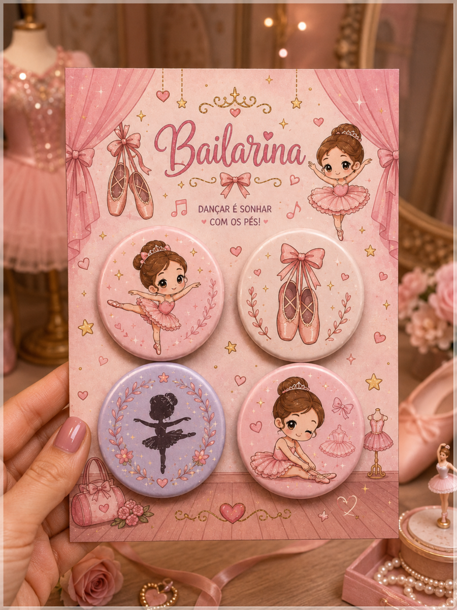 Arquivo de Corte Bottons Bailarina 110