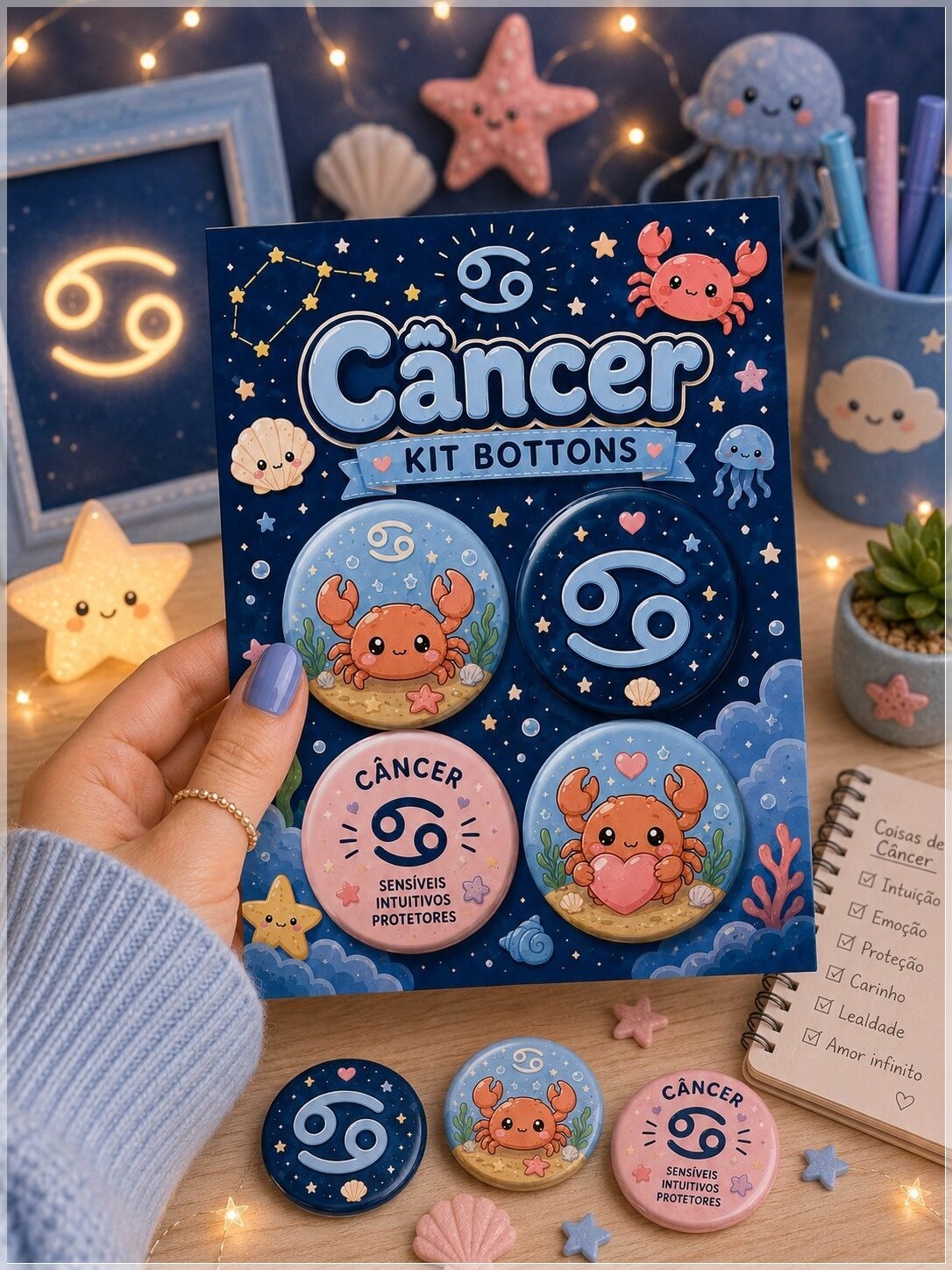Arquivo de Corte Bottons Cancer 10