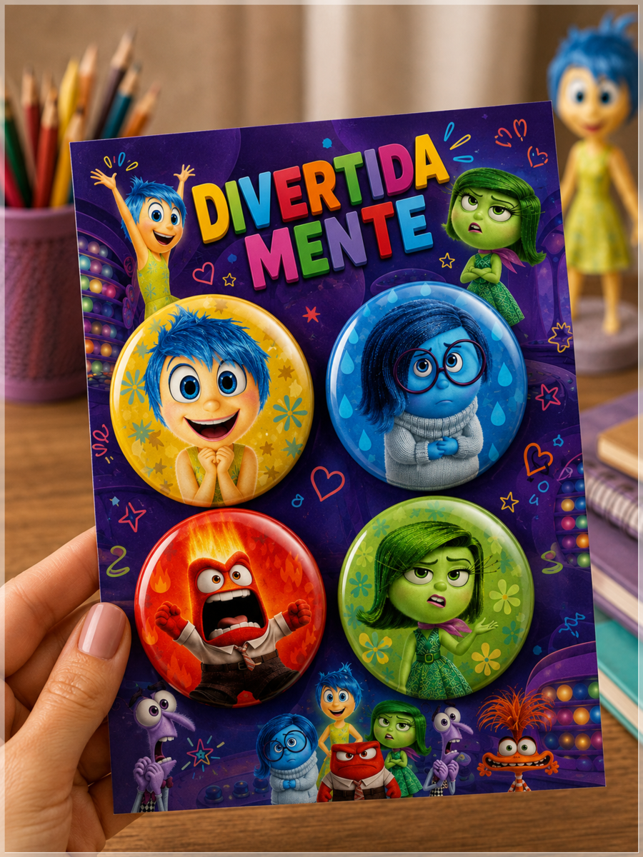 Arquivo de Corte Bottons Divertidamente