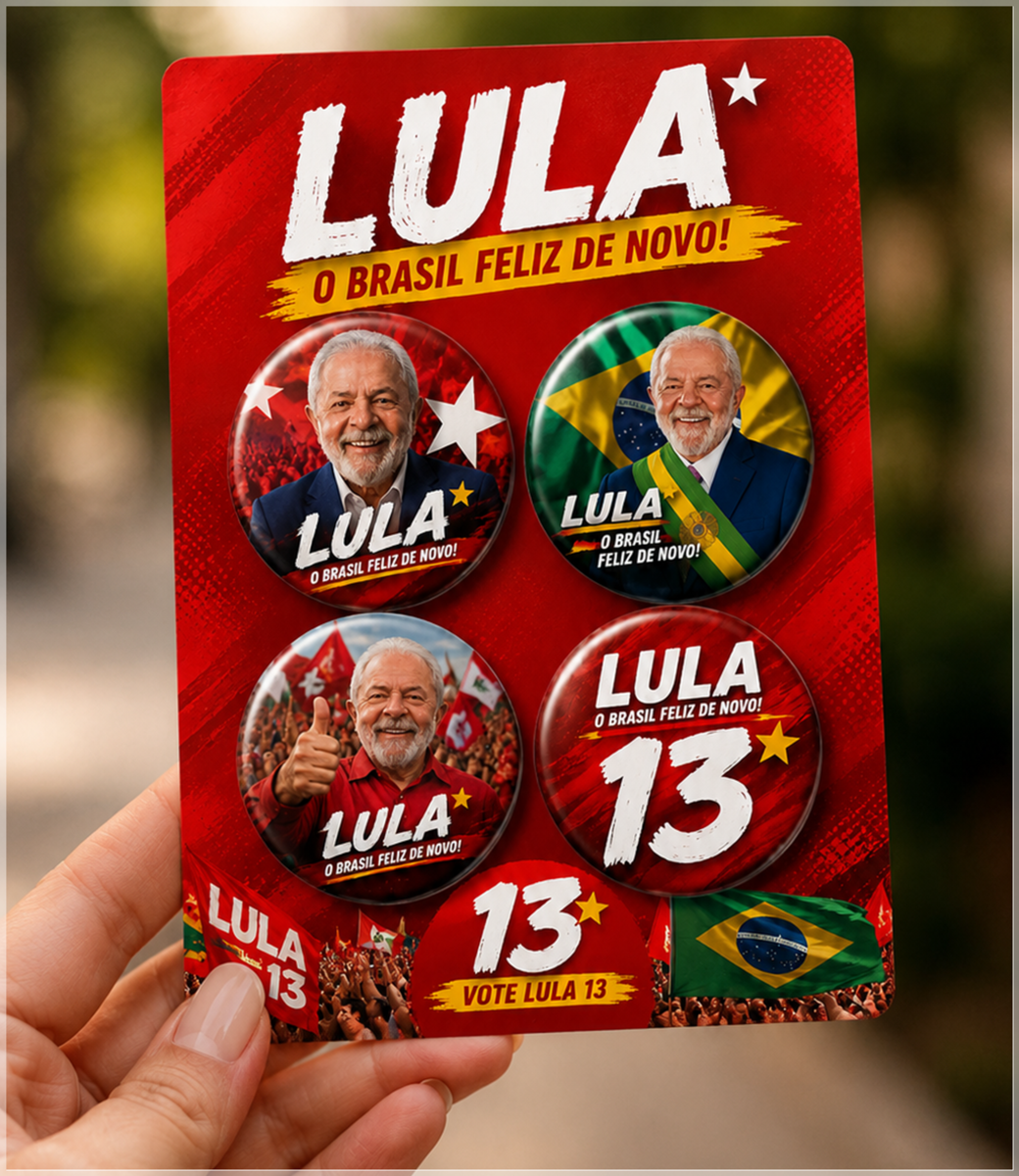 Arquivo de Corte Bottons Lula 136