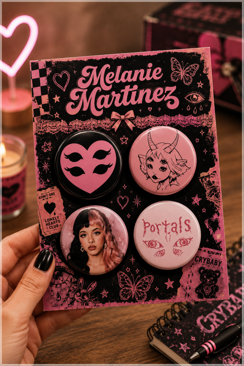 Arquivo de Corte Bottons Melanie Martinez