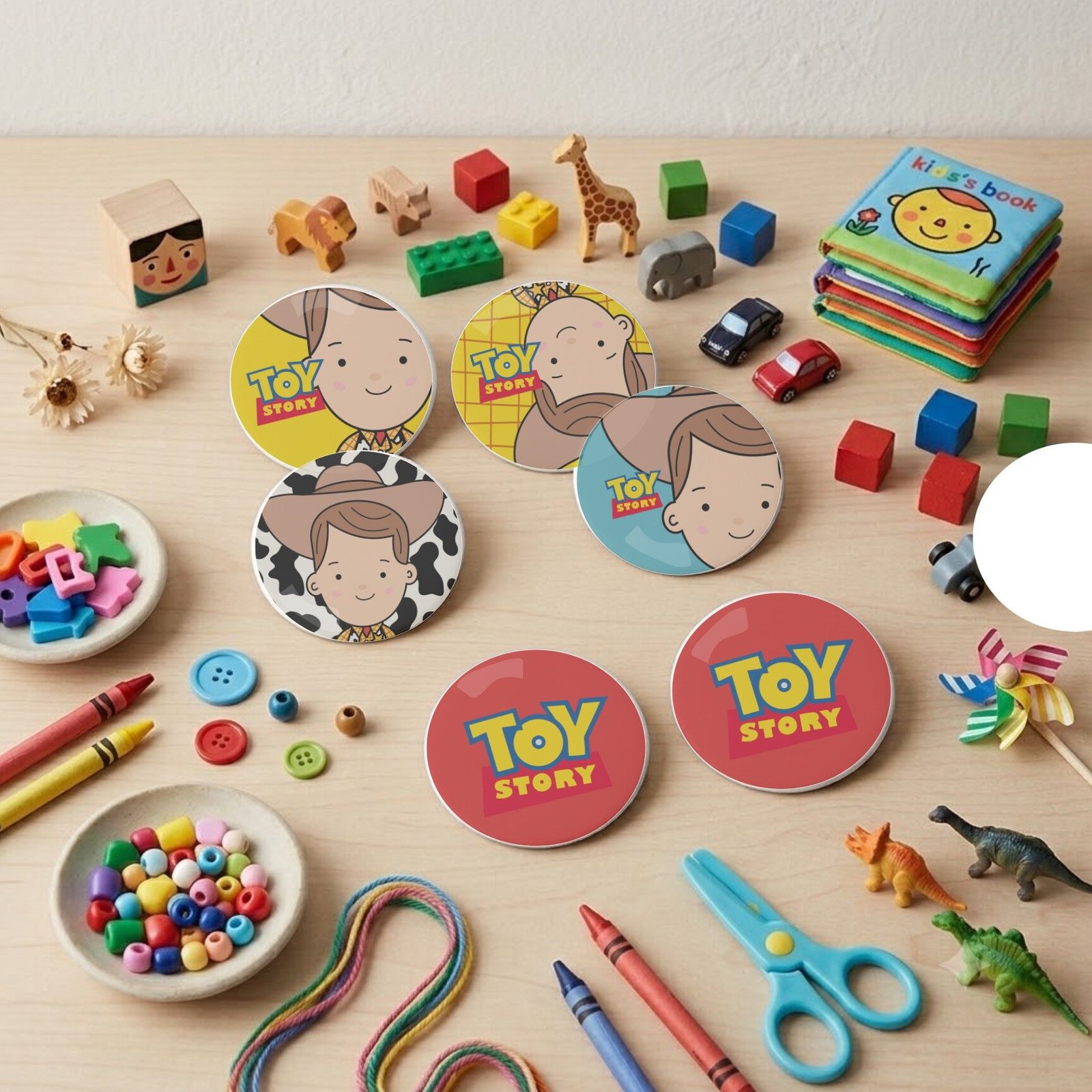 Arquivo de Corte Bottons Toy Story Woody 23