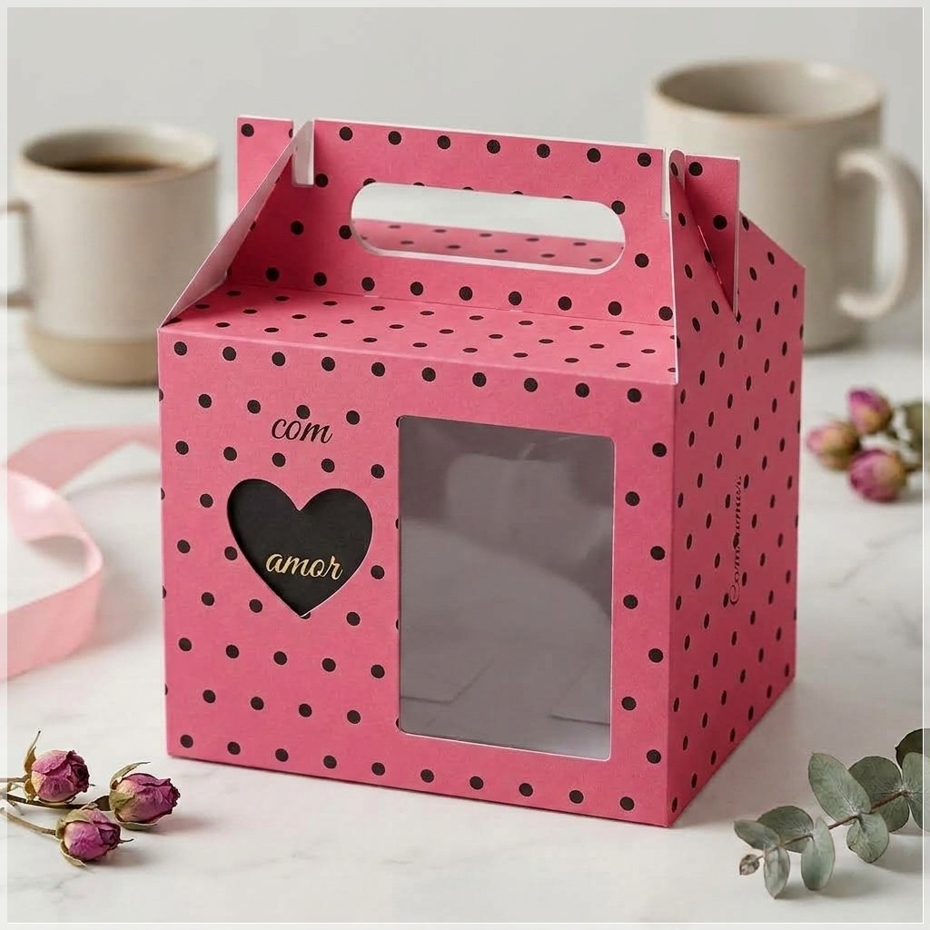 Arquivo de Corte Caixa Caneca com Amor 15