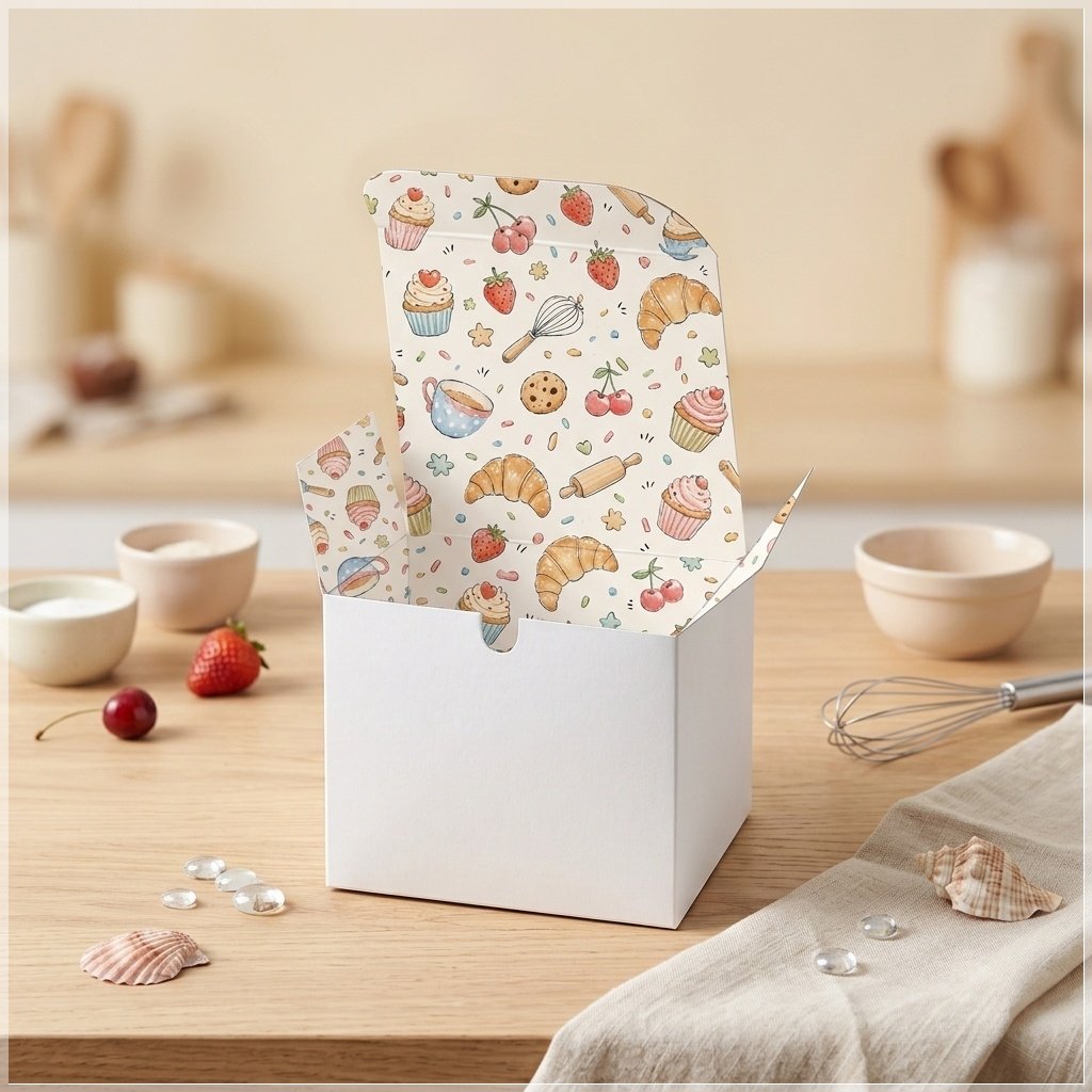 Arquivo de Corte Caixa Confeitaria
