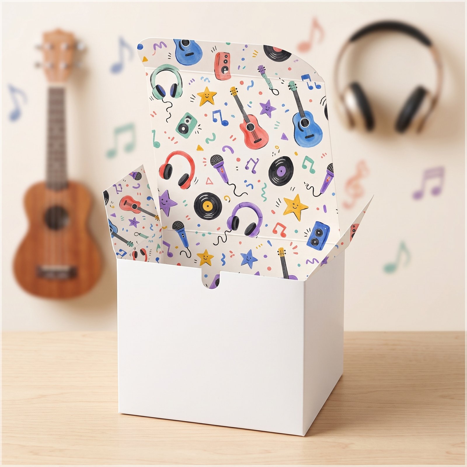 Arquivo de Corte Caixa Musica
