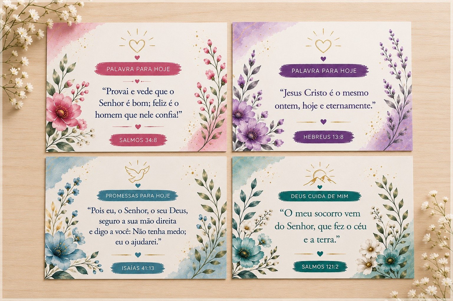 Arquivo de Corte Cartões Bíblicos 1