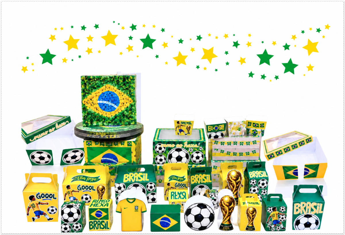 Arquivo de Corte Combo Copa do Mundo Rumo ao Hexa 1