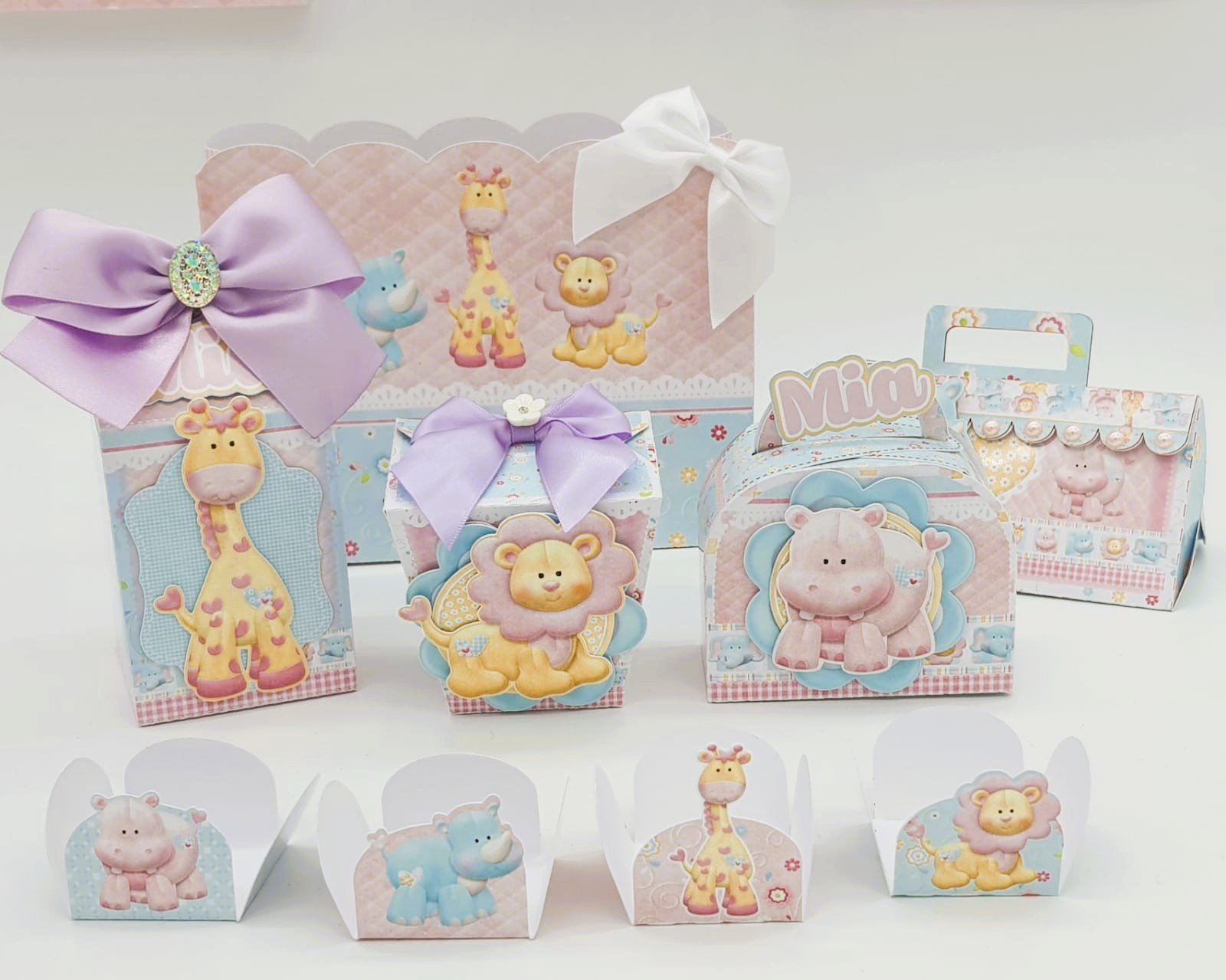 Arquivo de Corte Kit Festa Animais Baby 2