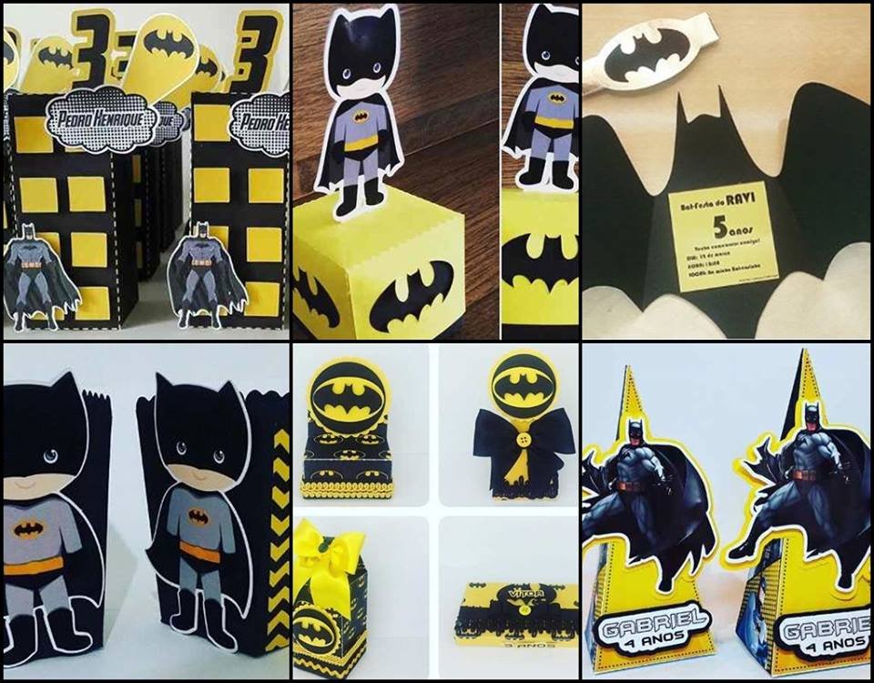 Arquivo de Corte Kit Festa Batman 11