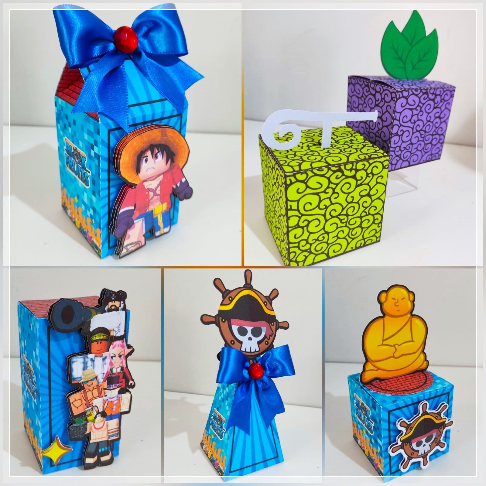 Arquivo de Corte Kit Festa Blox Fruits 1