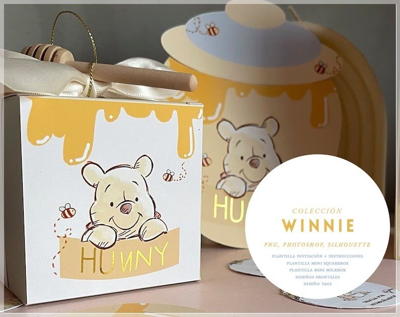 Arquivo de Corte Kit Ursinho Pooh 1