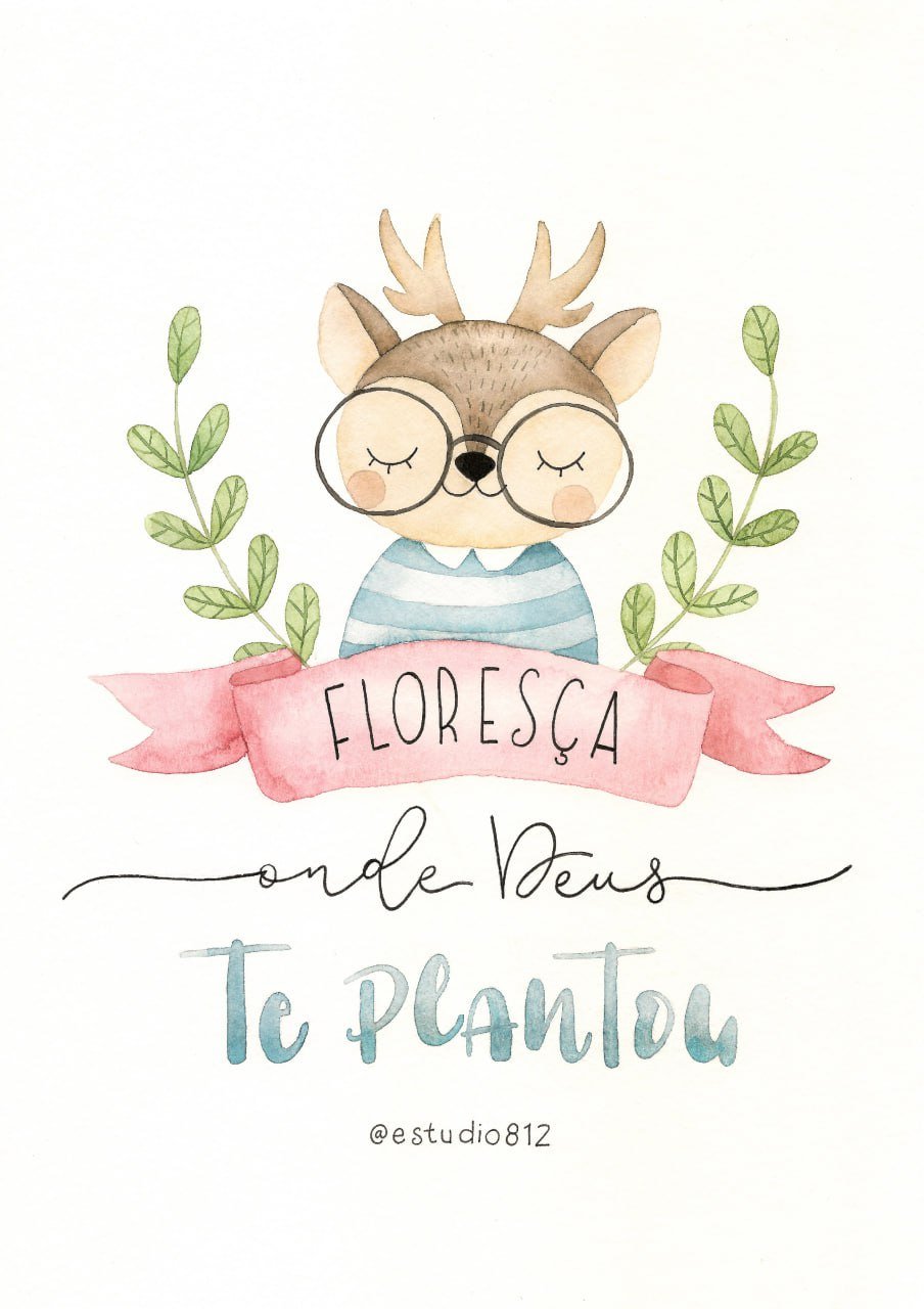 Arquivo de Corte Poster Florescer Freebie