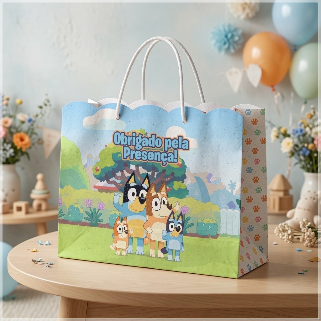 Arquivo de Corte Sacolinha Bluey e Bingo 27