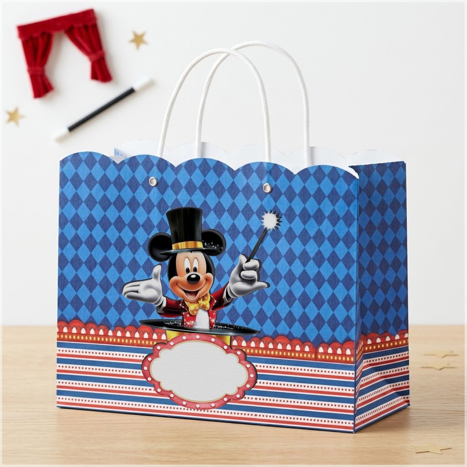 Arquivo de Corte Sacolinha Circo do Mickey 19