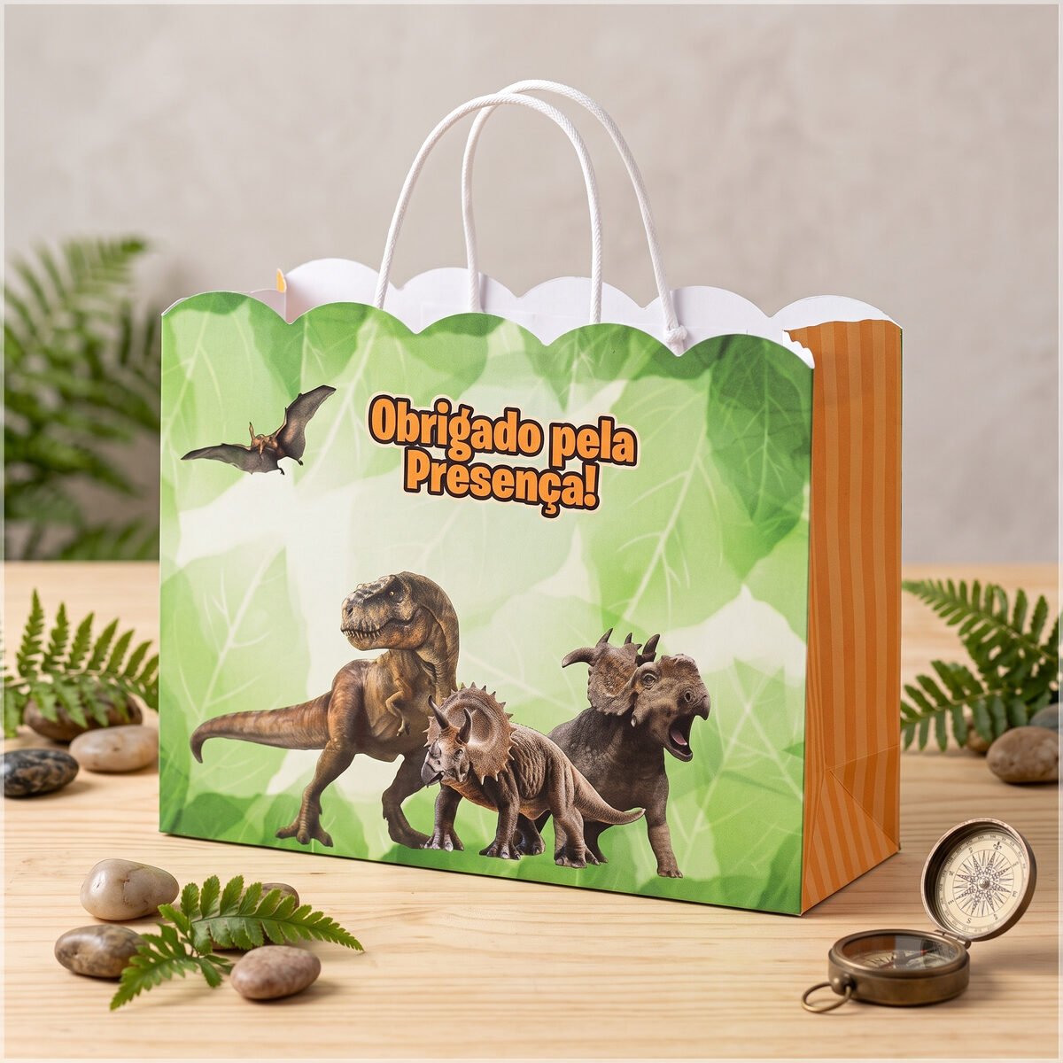 Arquivo de Corte Sacolinha DPA Dinossauro Dino 6