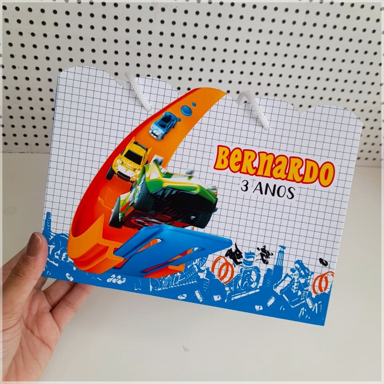 Arquivo de Corte Sacolinha Hot Wheels 6
