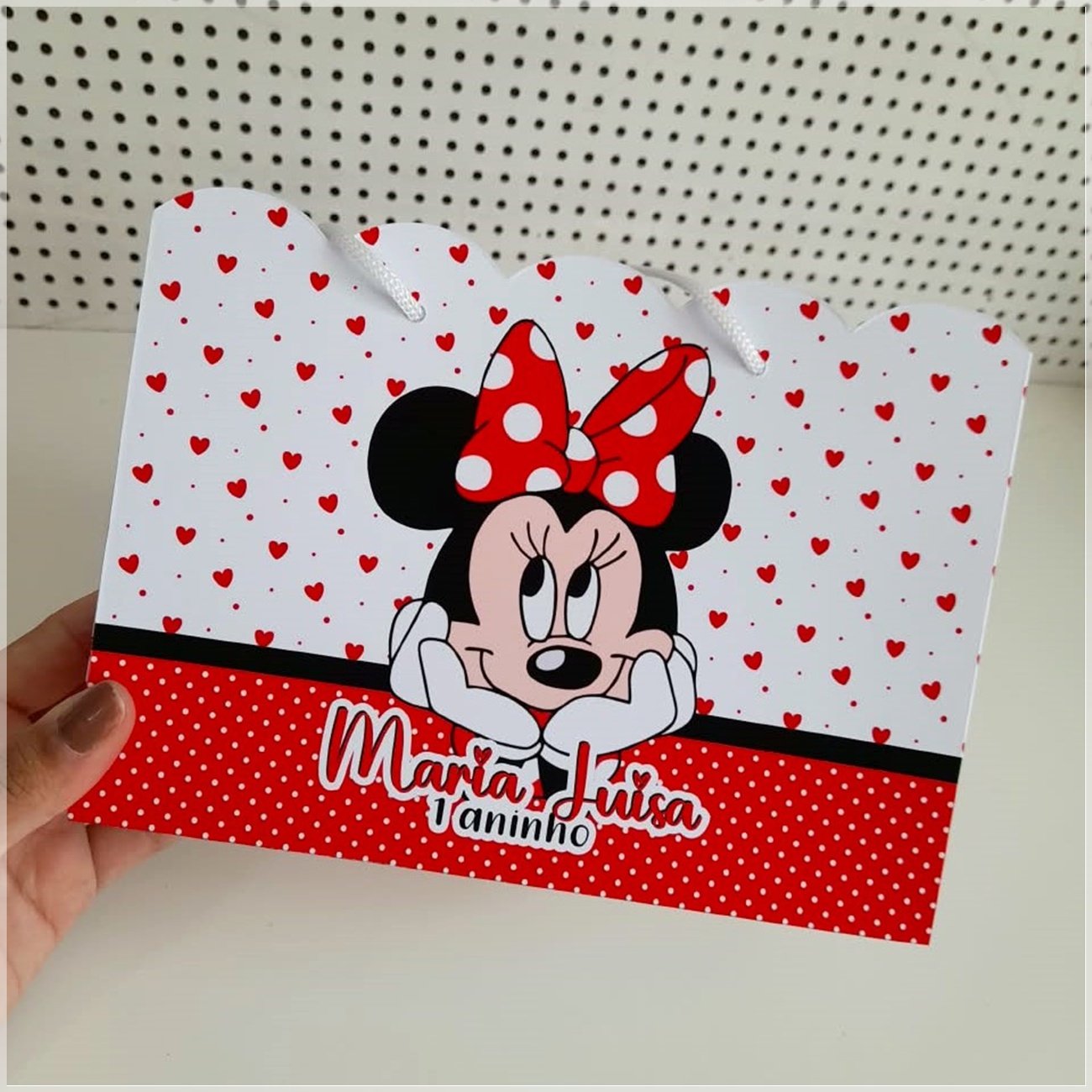 Arquivo de Corte Sacolinha Minnie Vermelha 7
