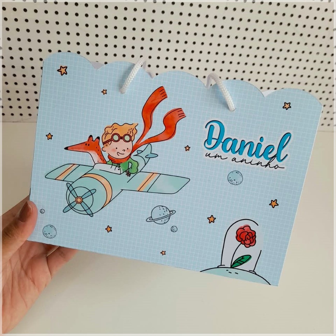Arquivo de Corte Sacolinha Pequeno Príncipe 9