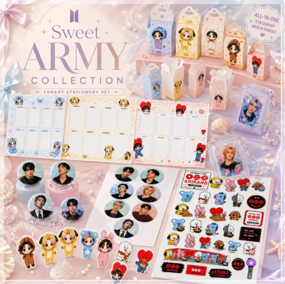Arquivo de Corte Sweet ARMY Coleção BTS 1