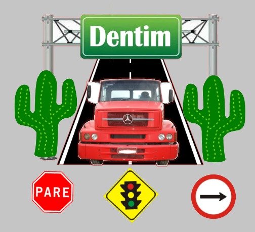 Arquivo de Corte Topo de Bolo Caminhão Caminhoneiro 8