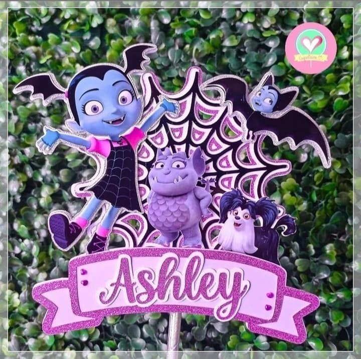 Arquivo de Corte Topo de Bolo Vampirina 3