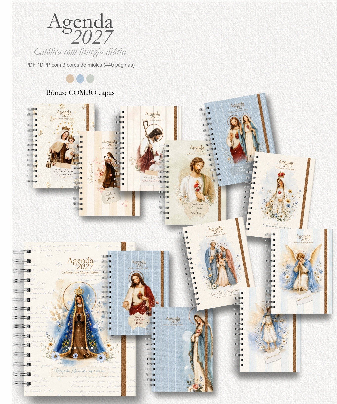 Encadernação - Agenda Liturgia Diária