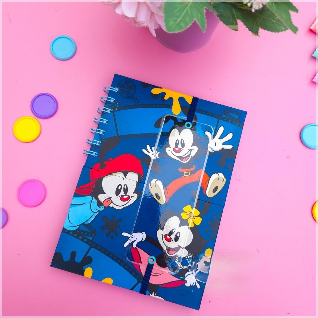 Encadernação - Bloquinho Meio Animaniacs