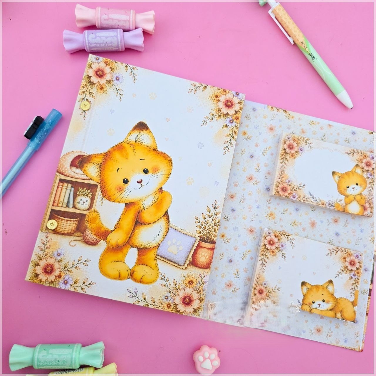 Encadernação - Bloquinho Meu Gatinho A5