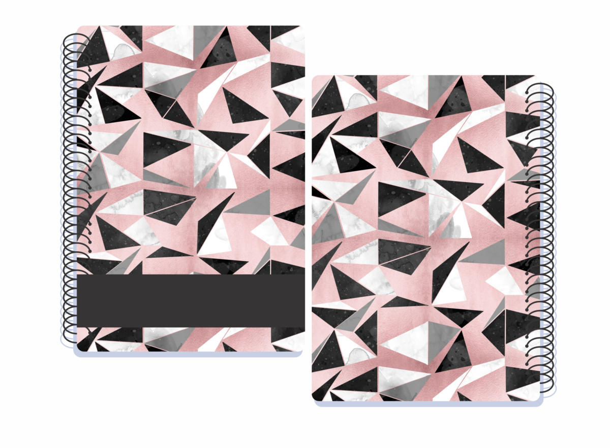 Encadernação - Capa Abstrata