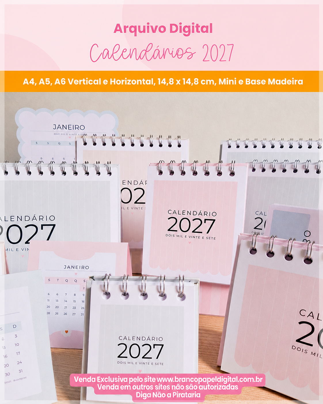 Encadernação - Coleção Calendários 2027