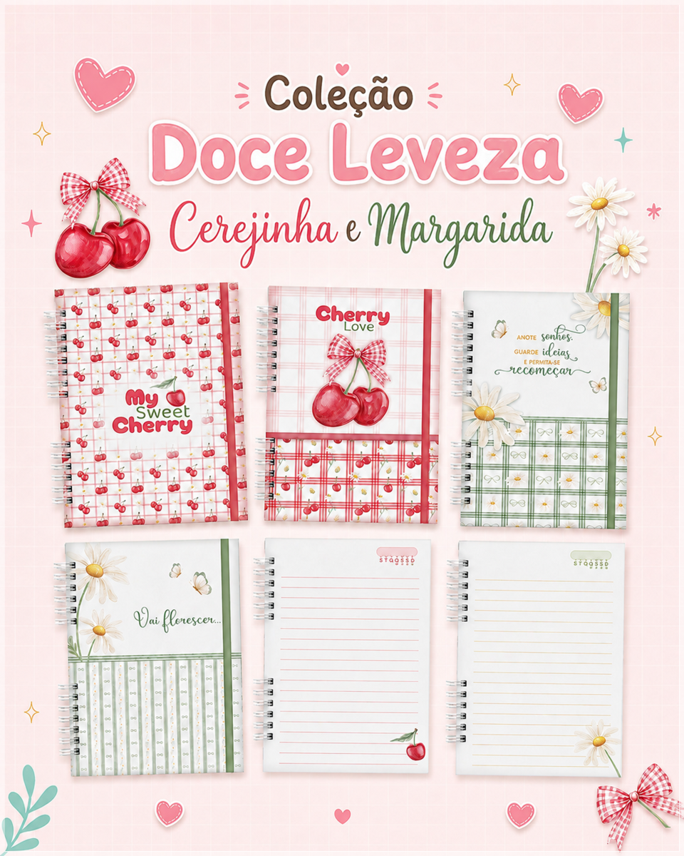 Encadernação - Coleção Doce Leveza