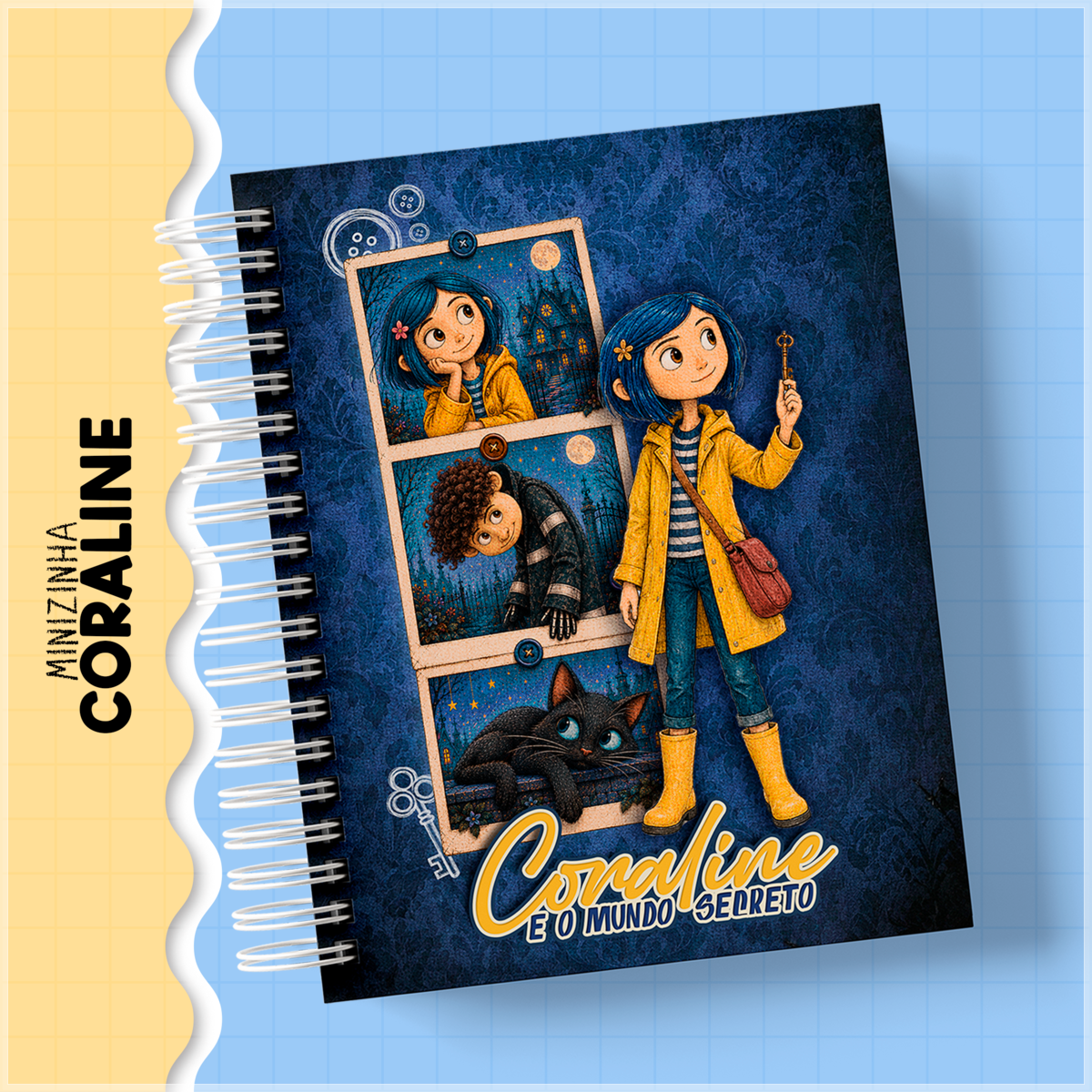 Encadernação - Coleção Minizinha Coraline