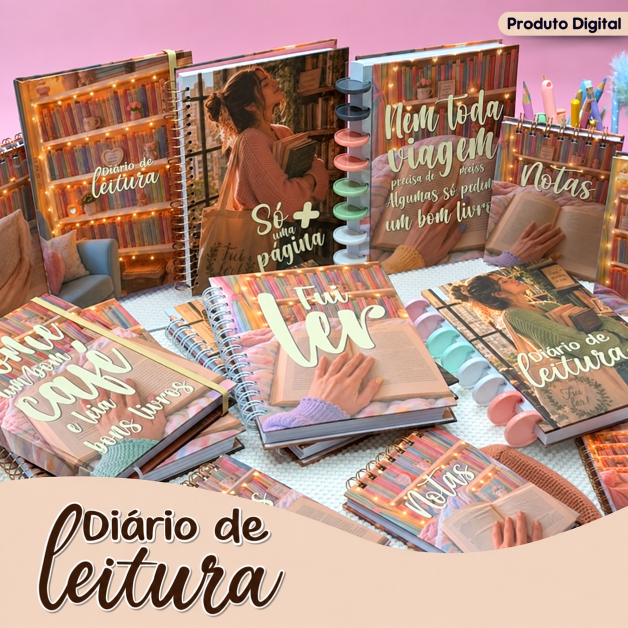 Encadernação - Diário Leitura