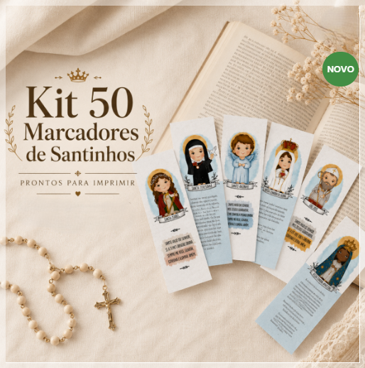 Encadernação - Marcadores Santinhos Vol 01