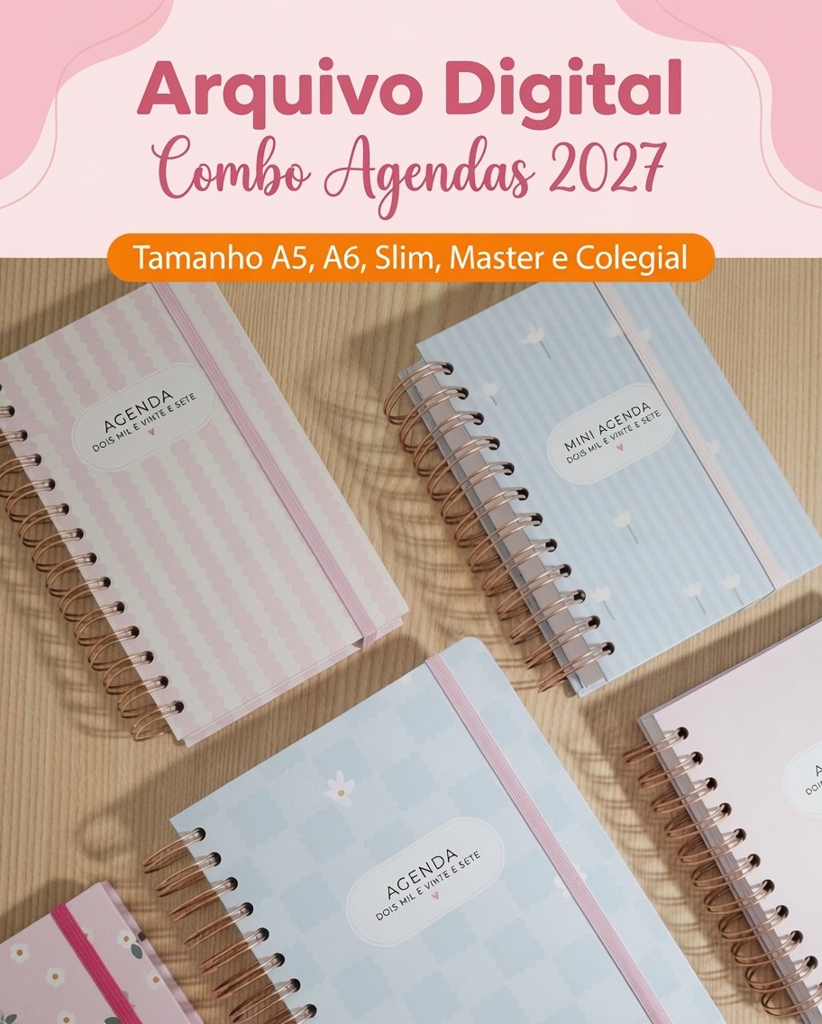 Encandernação - Combo Agendas 27