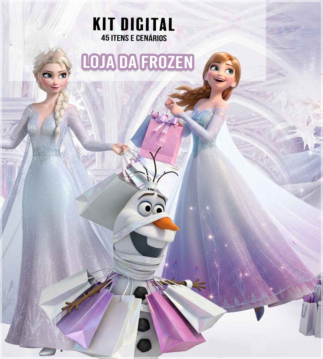 Kit Digital Loja da Frozen 9