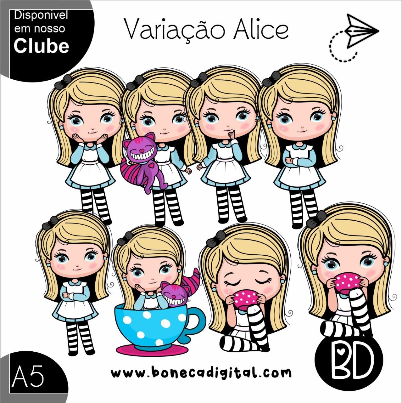 Kit Digital Variação Alice 134